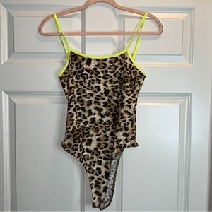 Cheetah print bodysuit